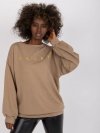 Bluza-EM-BL-U536/2.00-ciemny bezowy rozmiar - ONE SIZE