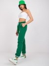 Spodnie dresowe-EM-DR-712-1.66P-ciemny zielony rozmiar - ONE SIZE