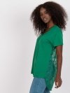 Bluzka-FA-BZ-7724.92P-ciemny zielony rozmiar - ONE SIZE