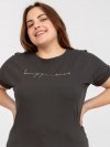 T-shirt-RV-TS-7774.16P-ciemny khaki rozmiar - ONE SIZE