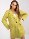 Marynarka-DHJ-MA-15286.88-limonkowy rozmiar - M