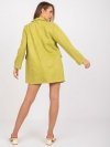 Marynarka-DHJ-MA-15286.88-limonkowy rozmiar - XL