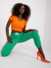 Spodnie-DHJ-SP-15832.64-zielony rozmiar - XL