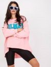 Bluza-FA-BL-7821.40P-jasny różowy rozmiar - ONE SIZE