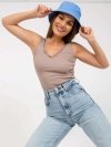 Top-RV-TP-7983.67P-ciemny bezowy rozmiar - S