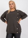 Bluzka-RV-BZ-7608.27-ciemny khaki rozmiar - ONE SIZE