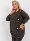 Bluzka-RV-BZ-7608.27-ciemny khaki rozmiar - ONE SIZE