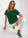 T-shirt-FA-TS-7720.43P-ciemny zielony rozmiar - ONE SIZE