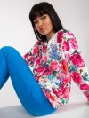 Bluza-RV-BL-8116.86P-biało-różowy rozmiar - S/M