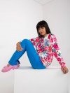 Bluza-RV-BL-8116.86P-biało-różowy rozmiar - L/XL