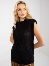 Kamizelka-D90027W90785B3-czarny rozmiar - L/XL