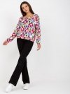 Bluza-RV-BL-8186.14X-różowy rozmiar - L/XL