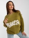 Bluza-FA-BL-8127.80P-oliwkowy rozmiar - ONE SIZE