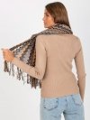 Szalik-AT-SZ-2799.12X-beżowy rozmiar - ONE SIZE