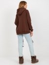Bluza-TW-BL-BL-1003.95P-ciemny brązowy rozmiar - 2XL