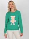 Bluzka-LK-BZ-509067.15-turkusowy rozmiar - ONE SIZE