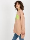 Bluza-VI-BL-3102.01P-beżowy rozmiar - ONE SIZE