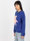 Bluzka-LK-BZ-509067.15-ciemny niebieski rozmiar - ONE SIZE