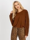 Bluzka-TW-BZ-BE-M327.29-brązowy rozmiar - XL
