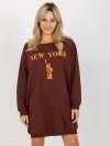 Bluza-VI-BL-3212.15X-ciemny brązowy rozmiar - ONE SIZE