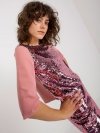 Bluzka-LK-BZ-507300.88-ciemny różowy rozmiar - 40