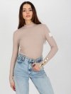 Bluzka-TW-BZ-OB-009.28-beżowy rozmiar - XL