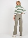 Spodnie-D70037M62291A1-khaki rozmiar - XS