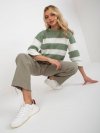 Spodnie-D70037M62291A1-khaki rozmiar - S