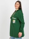 Bluza-RV-BL-8258.34-ciemny zielony rozmiar - ONE SIZE