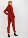 Marynarka-LK-MA-507798.51P-bordowy rozmiar - 40