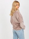 Bluzka-RP-BZ-8188.52P-ciemny bezowy rozmiar - S/M