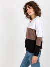 Bluza-RV-BL-8328.72-biało-czarny rozmiar - L/XL