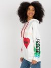 Bluza-FA-BL-8472.05-ecru rozmiar - ONE SIZE