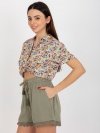 Szorty-D73760M62233KB-khaki rozmiar - XS
