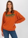 Bluza-MA-BL-2205020.28P-ciemny pomarańczowy rozmiar - S