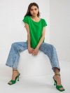 Bluzka-D73761R10978O-zielony rozmiar - M