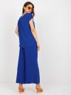 Bluzka-D73761R10978O-kobaltowy rozmiar - L