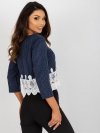 Bluzka-LK-BZ-506428.90-granatowy rozmiar - 38