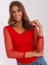 Bluzka-RV-BZ-7839.88P-czerwony rozmiar - M