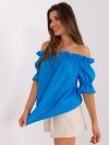Bluzka-LK-BZ-509355.68P-niebieski rozmiar - S/M