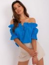 Bluzka-LK-BZ-509355.68P-niebieski rozmiar - S/M