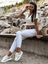Bluzka-TW-BZ-2100.58P-ecru rozmiar - M