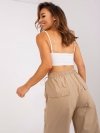 Spodnie-TW-SP-OB056.86P-beżowy rozmiar - XL