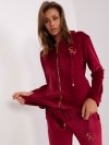 Komplet-RV-KMPL-6084.92P-bordowy rozmiar - L/XL
