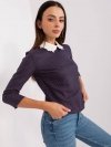 Bluzka-LK-BZ-506477.70P-granatowy rozmiar - 40