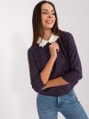 Bluzka-LK-BZ-506477.70P-granatowy rozmiar - 36