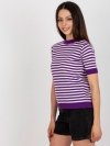 Bluzka-BA-BZ-1441.80-fioletowy rozmiar - ONE SIZE