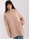 Bluza-RV-BL-8042.00P-ciemny bezowy rozmiar - M