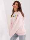 Bluza-EM-BL-617-12.04-jasny różowy rozmiar - ONE SIZE