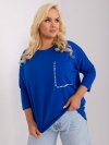 Bluzka-RV-BZ-9088.53P-kobaltowy rozmiar - ONE SIZE